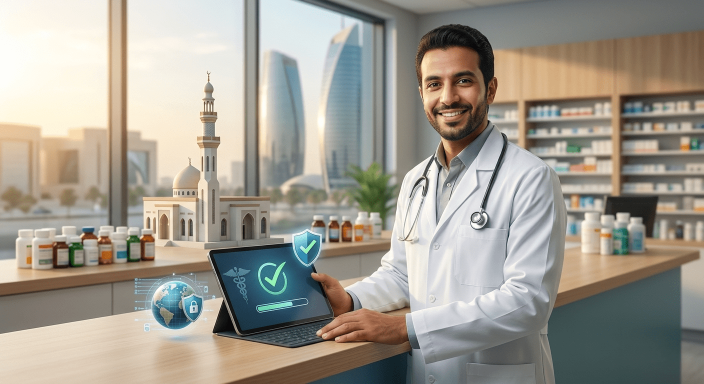 تكلفة داتا فلو السعودية للصيادلة 2026 | الرسوم والإجراءات – تصديق