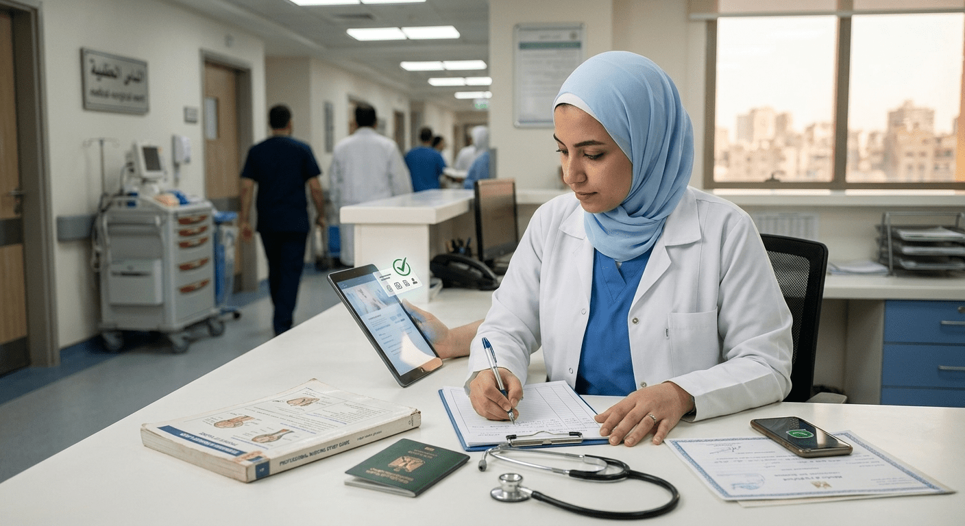 اختبار البرومترك للتمريض 2026: الدليل الشامل للنجاح والرسوم | منصة تصديق
