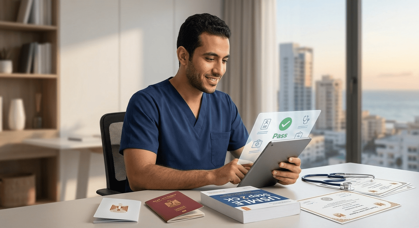 طريقك المختصر لاجتياز امتحان البرومترك للاطباء 2026 وحجز الموعد