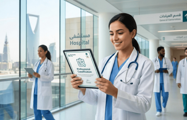 التصنيف المهني ممارس بلس | شروط هيئة التخصصات الصحية السعودية