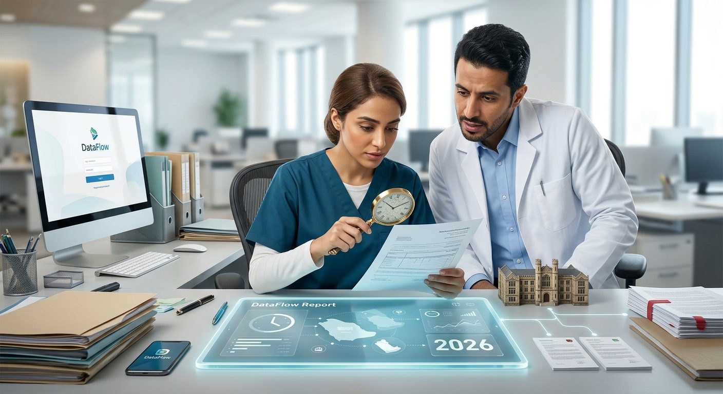 أسباب تأخر الداتا فلو وكيف تسرع إصدار التقرير في 2026 