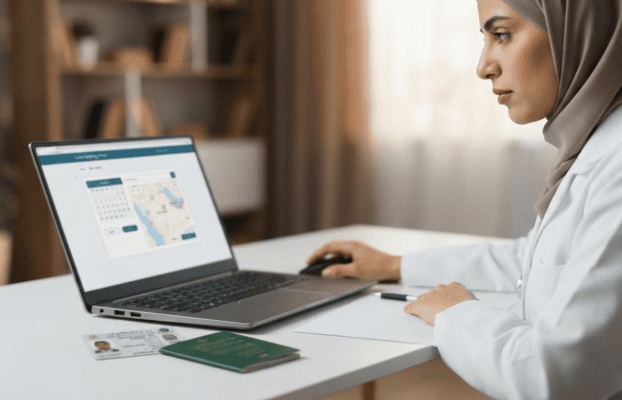 بيرسون فيو السعودية: دليل حجز الامتحان ومتطلبات الهيئة السعودية